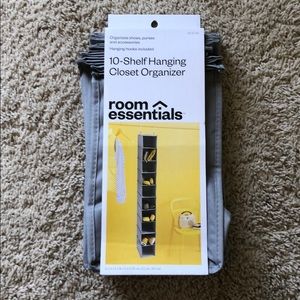 Brand New 10 Shelf Hanging Closet Organizer